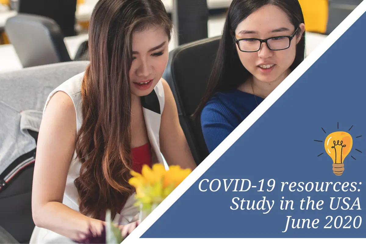 COVID-19 Resources: Study in the USA | June 2020